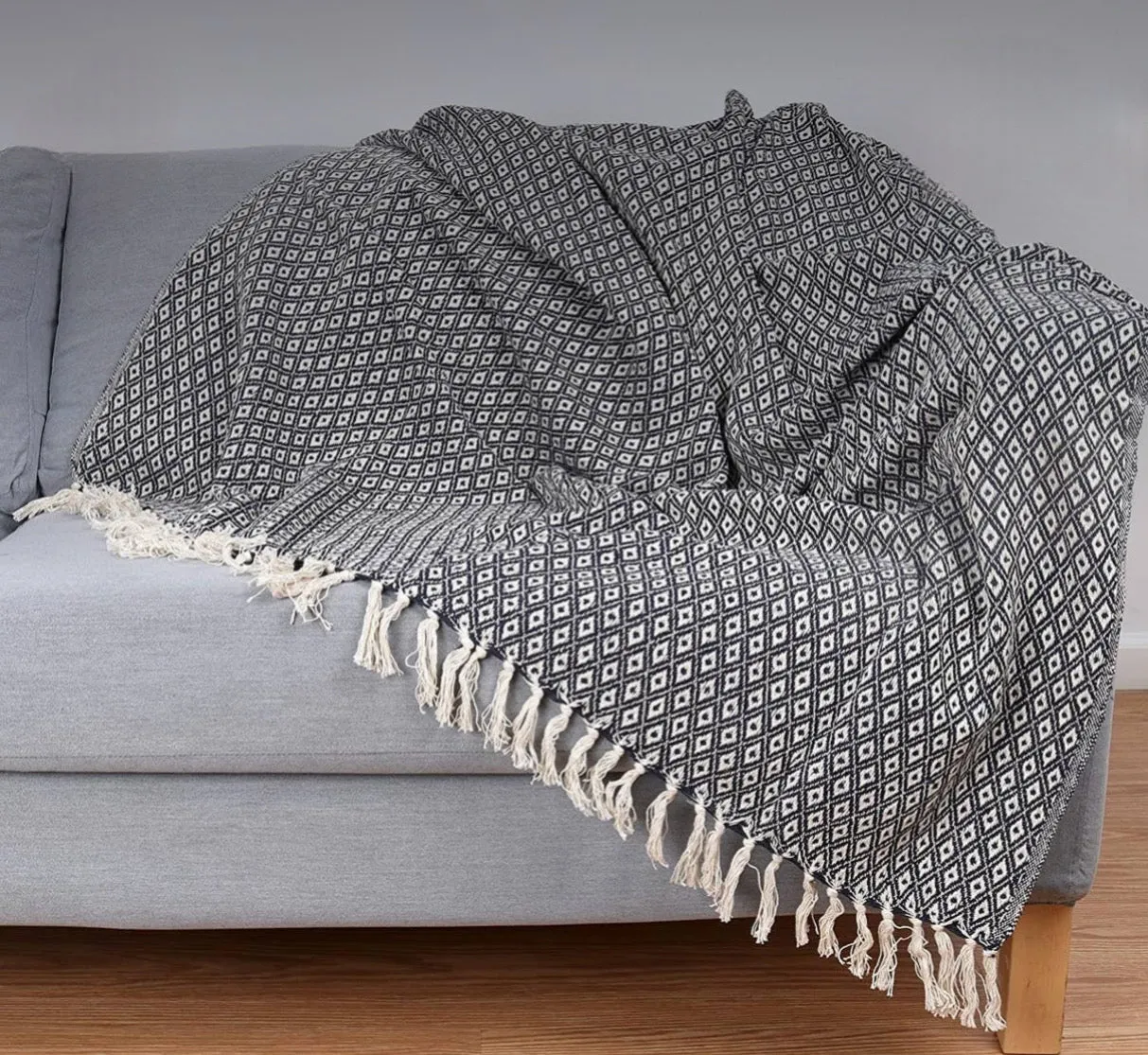 100% Cotton Throw Blankets