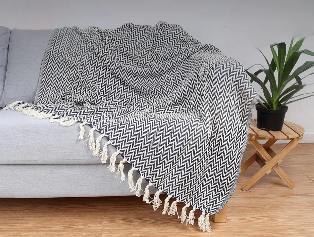 100% Cotton Throw Blankets