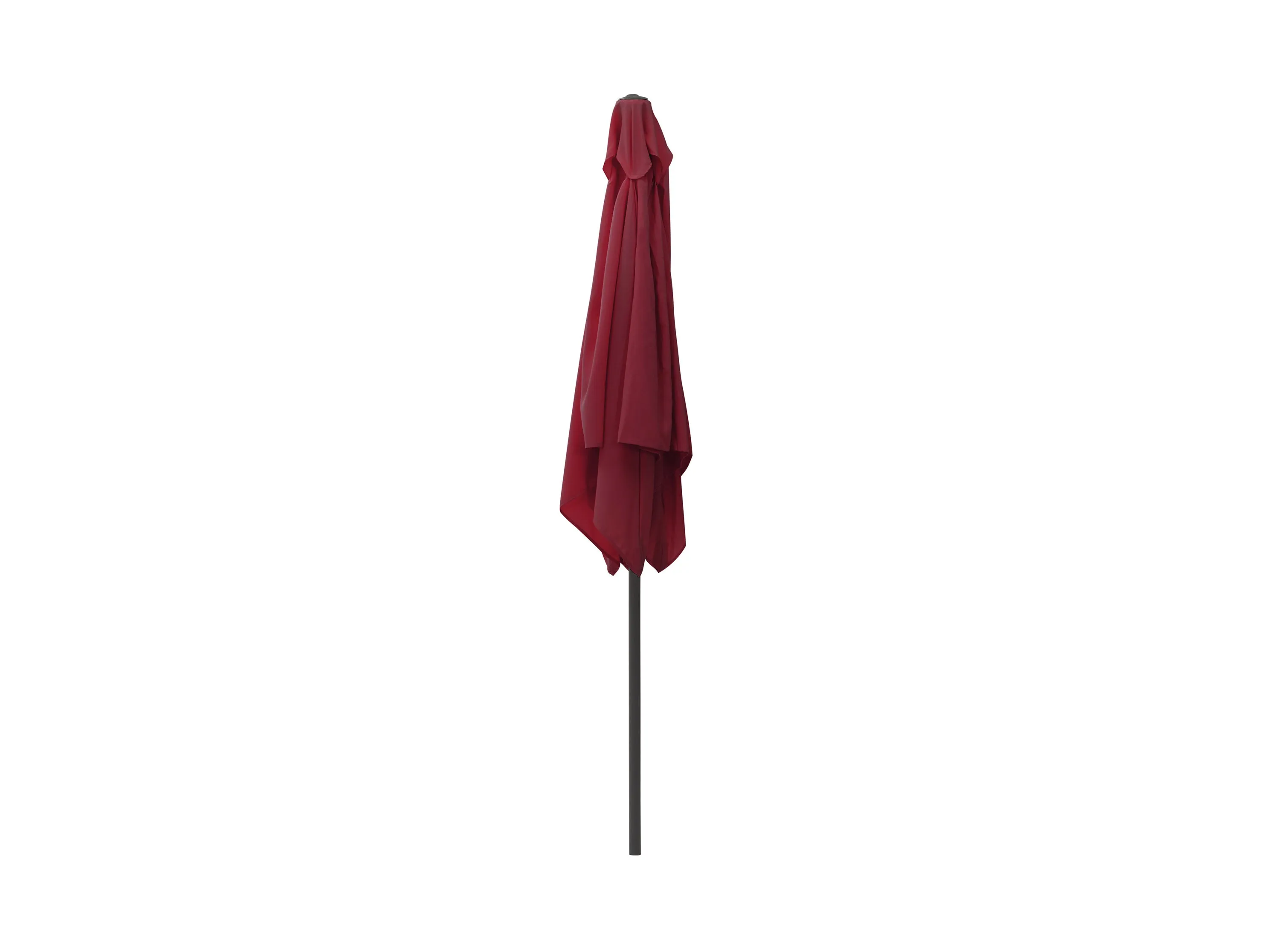 9ft Square Wine Red Patio Umbrella