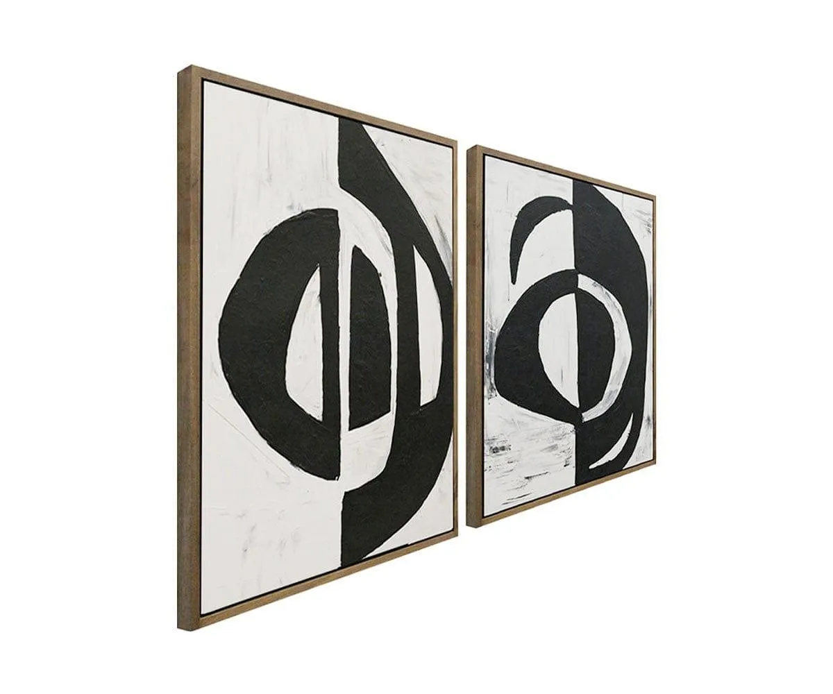 Abstract Glimpses Wall Art Set