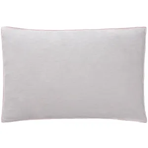 Elegant Alvalade Cushion Cover in Light Grey and Powder Pink