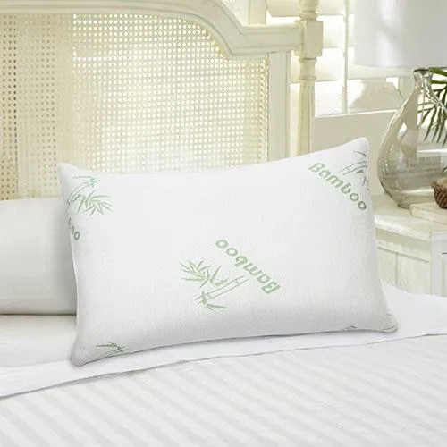 Bamboo Hypoallergenic Memory Foam Pillow