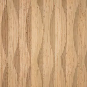 bingltd -  [36", 48", 96", 120"] Long x 12" Basket Weave Solid Wood Tambour Panel Unfinished - 1/2" Depth (TP-001-UNF)