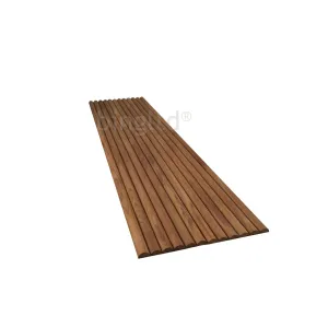 bingltd -  [36", 48", 96", 120"] Long x 12" Wide , with 1/2" Single Bead Solid Wood Tambour Panel Unfinished (WP-8104-UNF)