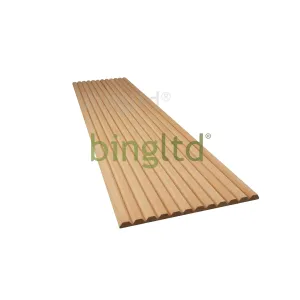 bingltd - [36", 48", 96", 120"] Long x 12" Wide , with  1" Bevel Slat Tambour Unfinished (WP-8204-UNF)