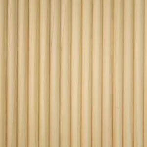 bingltd - 48" Long x 12" Wide , with  1" Double Bead Slat Tambour Thin Poplar Unfinished - 1 PC (WP-8102-PP-UNF)