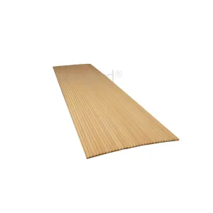 bingltd - 48" Long x 12" Wide , with  3/4" Cove Cut Flexible Tambour Unfinished - 1 PC (WP-8402-UNF)