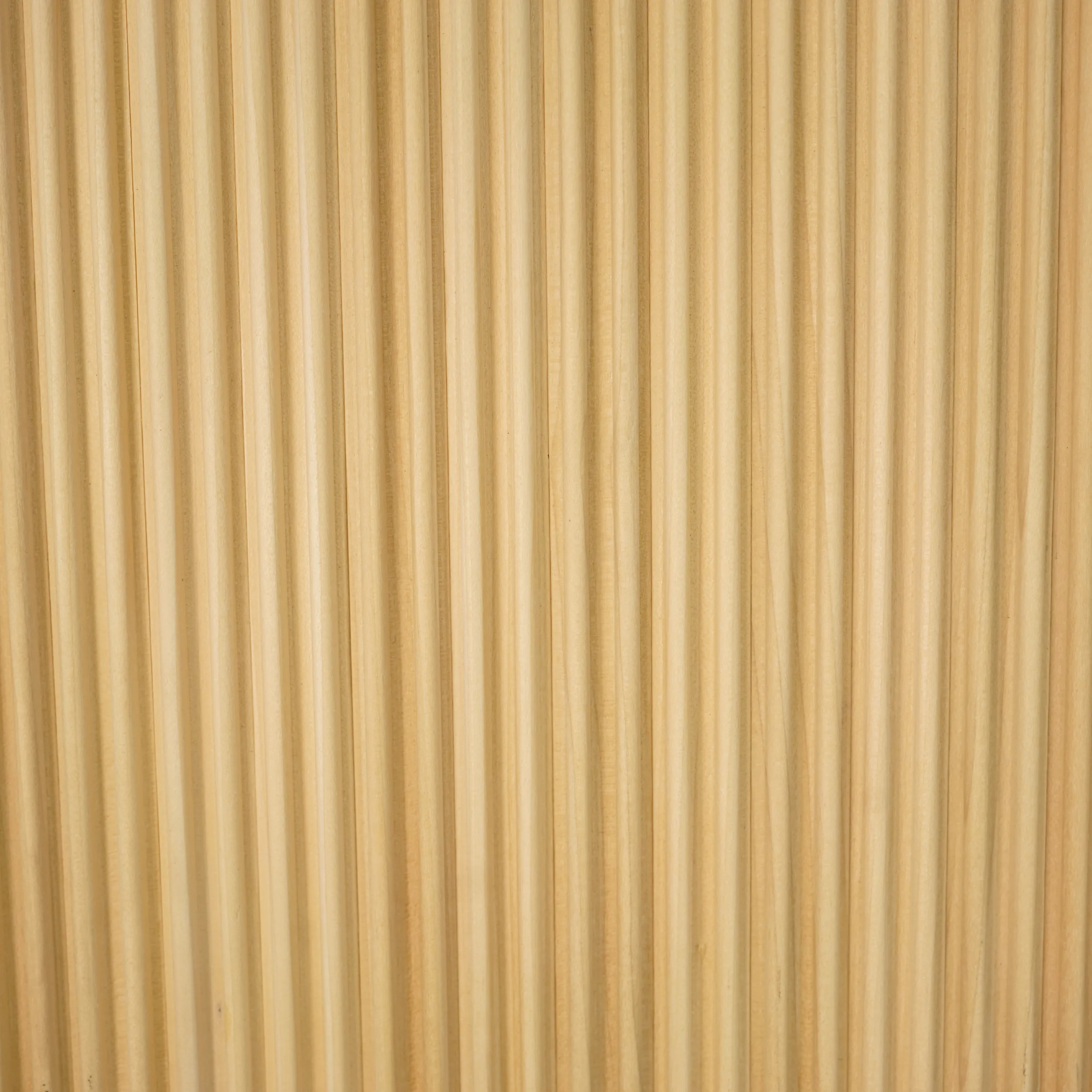 bingltd - 48" Long x 12" Wide , with  3/4" Double Bead Tambour Poplar Unfinished - 1 PC (WP-8103-PP-UNF)