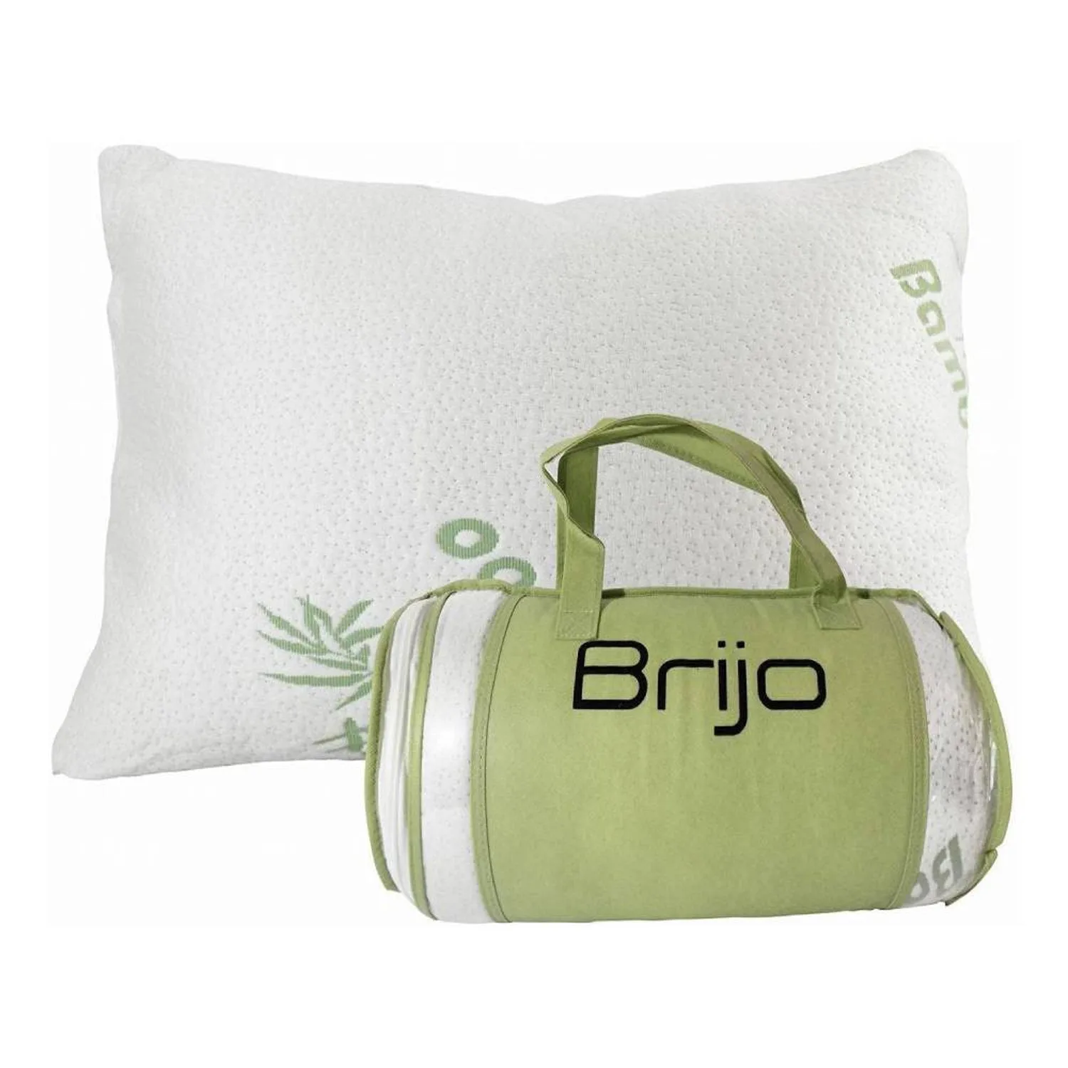 Brijo Bamboo Shredded Memory Foam Pillow