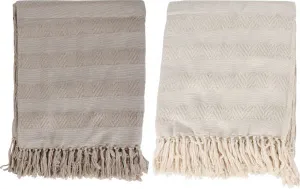 CORINTH COTTON THROW BLANKET