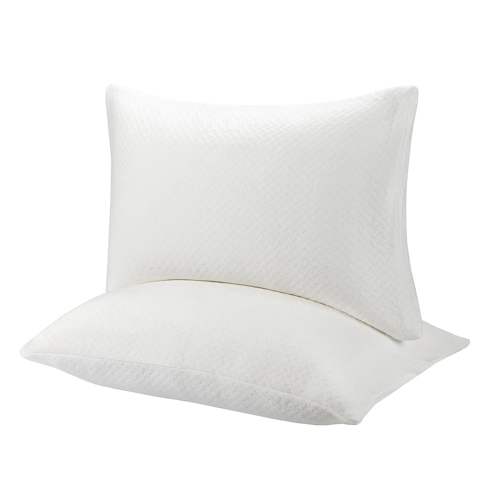 KOMFOTT 2 Pack Shredded Memory Foam Pillows