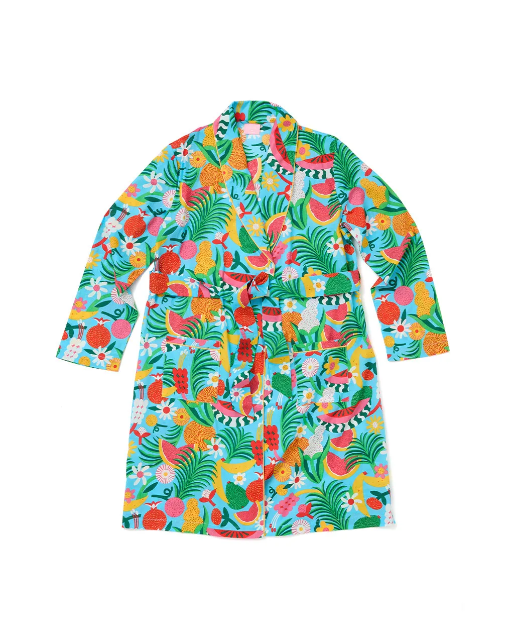 Leisure Robe - Blue Tutti Frutti