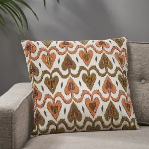 Maurice Boho Cotton Throw Pillow