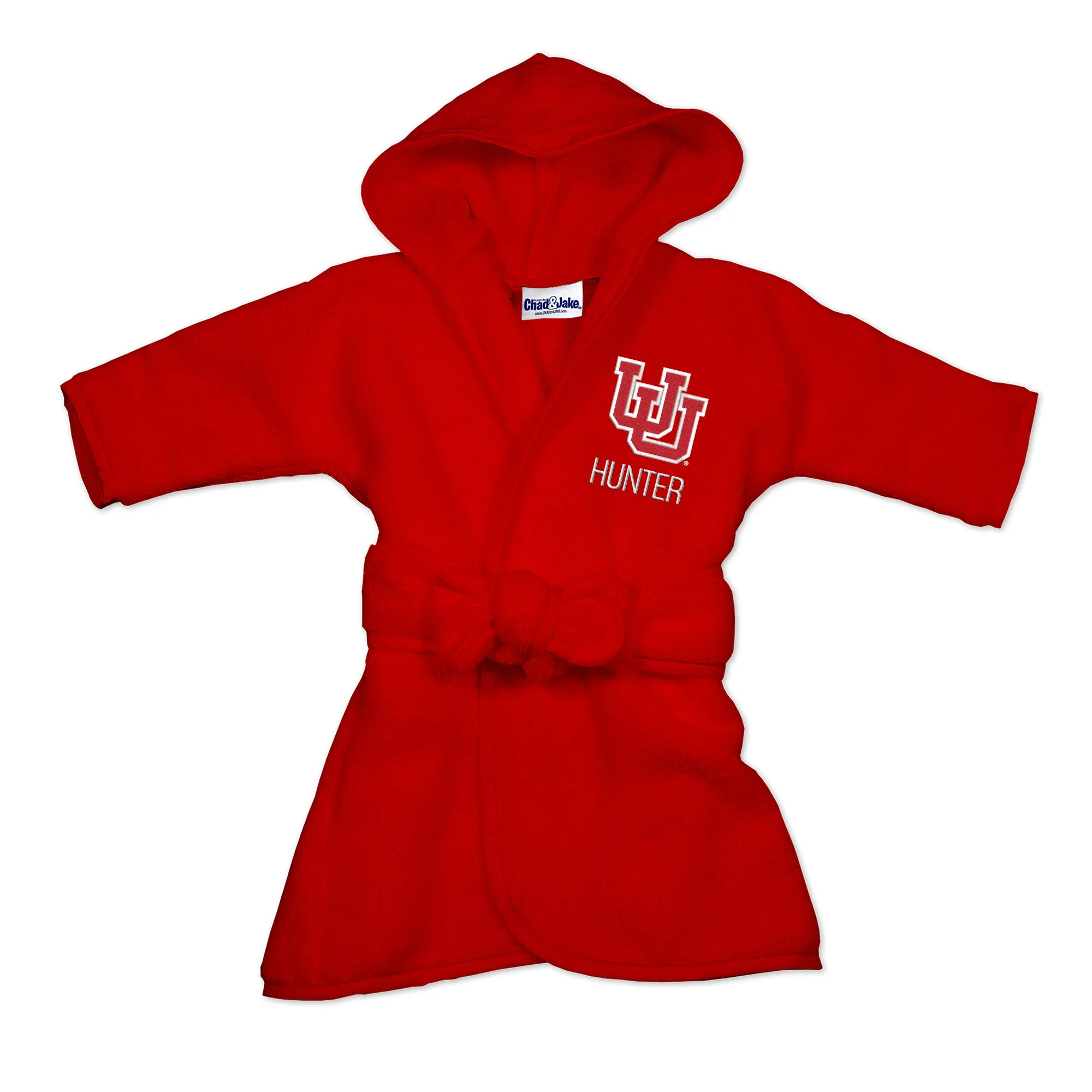 Personalized Utah Utes Interlocking U Robe