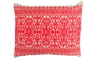 Pillow: Embroidered handwoven antique Hungarian hemp - P500