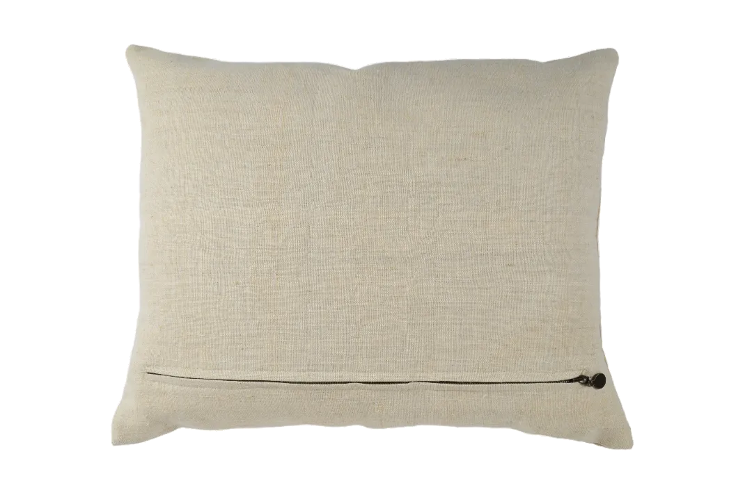 Pillow: Embroidered handwoven antique Hungarian hemp - P500