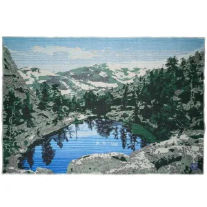 Rocky Mountain National Park Wool Throw